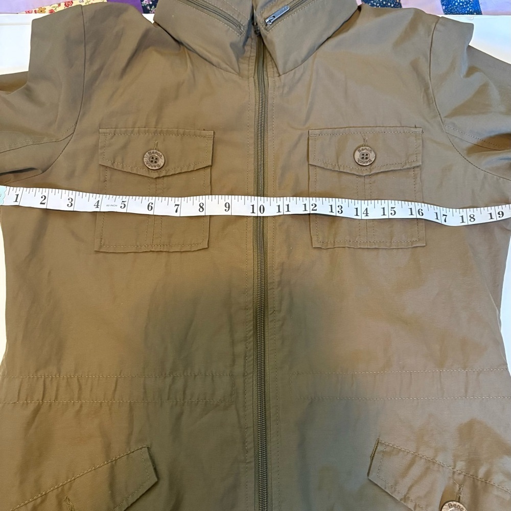 Bench Women's olive green Utility Jacket, Sz M. - Picture 6 of 9
